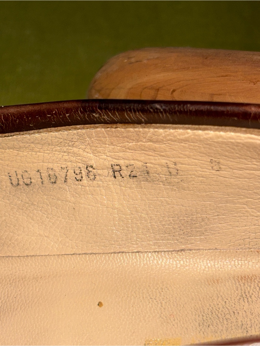 Vintage Salvator Ferragamo Paris Contrast Penny Loafer Men’s 8 D Brown Ivory - Picture 9 of 15